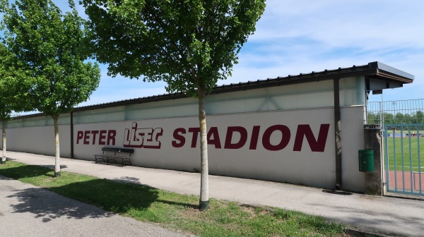 Peter Lisec Stadion - Hausmening
