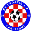 Wappen SV NK Croatia Karlsruhe 1969  46668