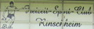 Wappen ehemals FSC Rinschheim 1992  124842