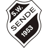 Wappen SV Schwarz-Weiß Sende 1953 II  20591