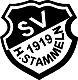 Wappen ehemals SV Schwarz-Weiß Huchem-Stammeln 1919  47809