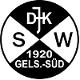 Wappen ehemals DJK Schwarz-Weiß Gelsenkirchen-Süd 1920  88376