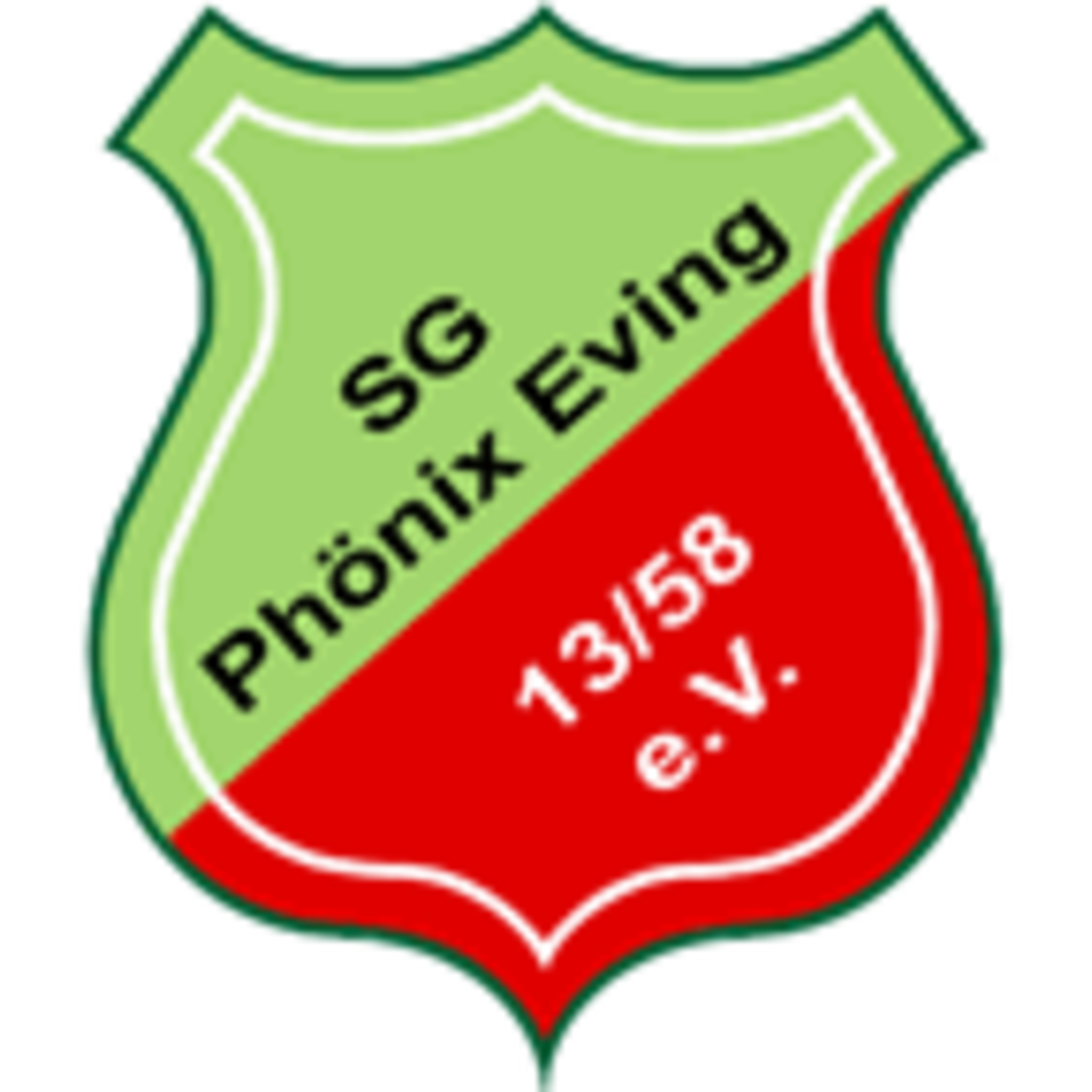 Wappen ehemals SG Phönix Eving 13/58  22152