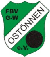 Wappen FBV Grün-Weiß Ostönnen 1973 diverse  92824