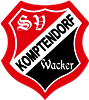 Wappen SV Rot-Schwarz Wacker Komptendorf 1919 diverse  101063