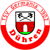 Wappen TSV Germania Dühren 1902 diverse  82038