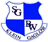 Wappen SG Blau-Weiss Klein Gaglow 1954 diverse  18016
