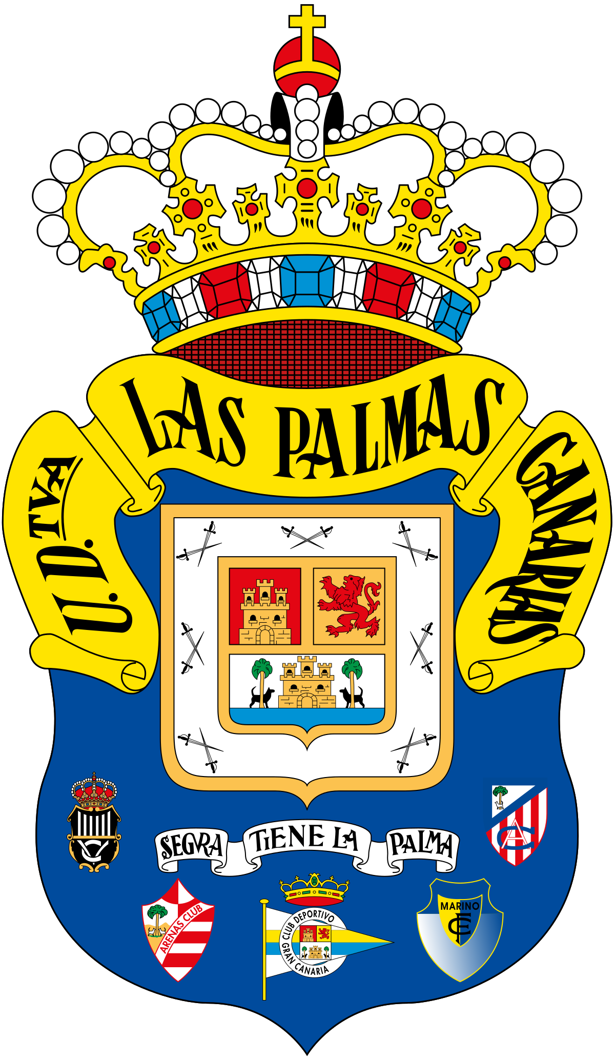 Wappen ehemals UD Las Palmas  21639