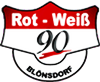 Wappen ehemals SV Rot-Weiß 90 Blönsdorf   99221