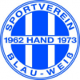 Wappen SV Blau-Weiß Hand 62/73  30287