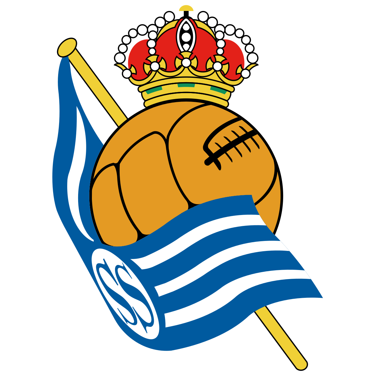 Wappen ehemals Real Sociedad