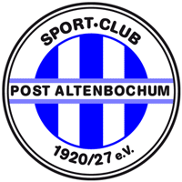 Wappen ehemals SC Post Altenbochum 20/27  15902