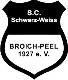 Wappen SC Schwarz-Weiß Broich-Peel 1927  26445