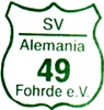Wappen SV Alemania 49 Fohrde diverse  68597