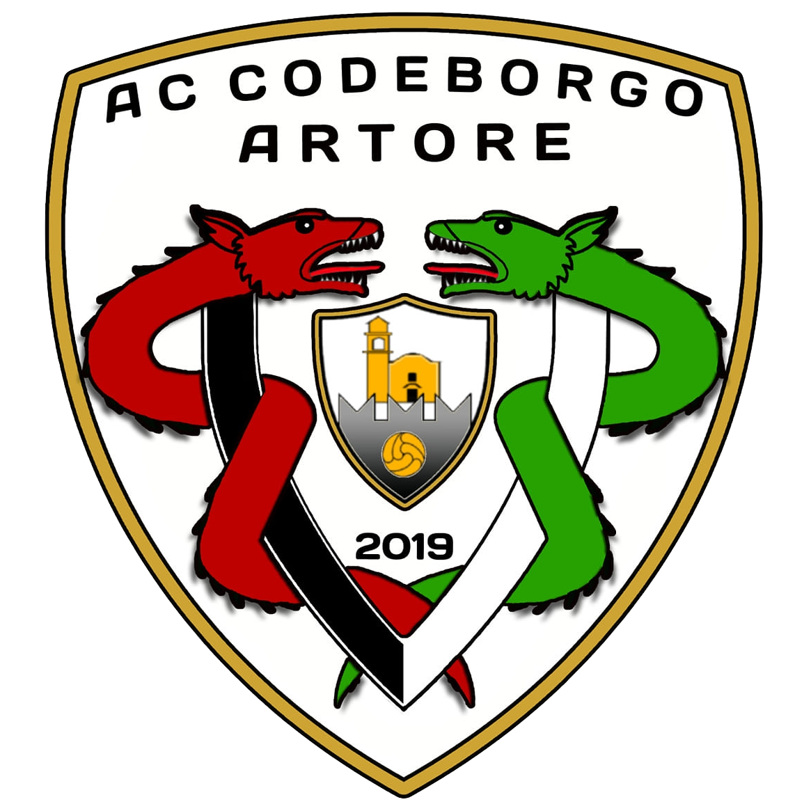 Wappen ehemals AC Codeborgo-Artore  97880