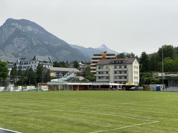 Alter Zustand (Clubhaus im Bau)