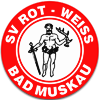 Wappen ehemals SV Rot-Weiß Bad Muskau 1990  15260