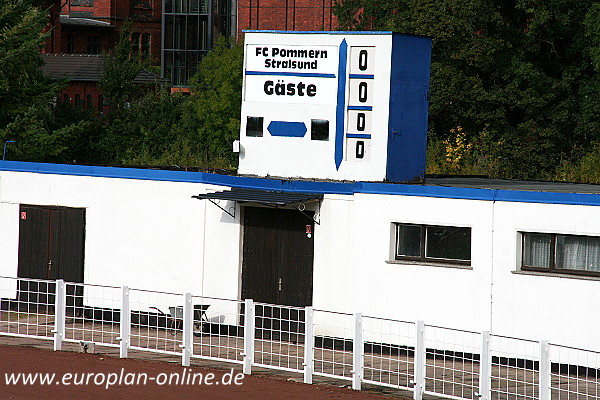Stadion der Freundschaft präsentiert von Primus Immobilien - Stralsund-Frankenvorstadt