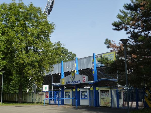 Stadion v Městských sadech - Opava