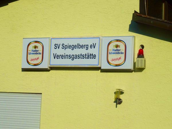 Sportplatz an der Schule - Spiegelberg