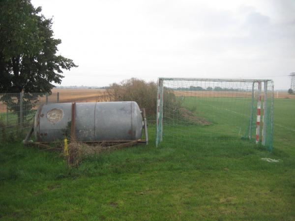 Rasenwalze aus altem Öltank