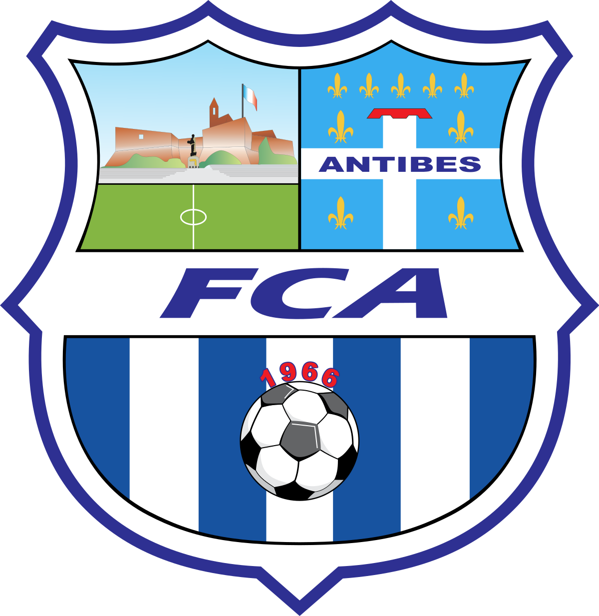 Wappen FC Antibes Juan-les-Pins  13659