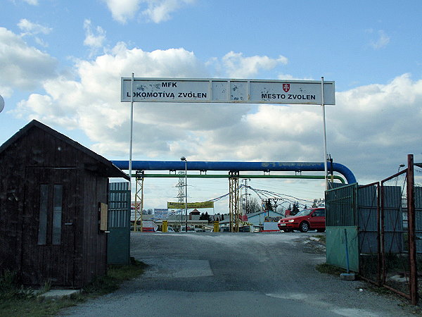 Areál MFK Lokomotiva - Zvolen