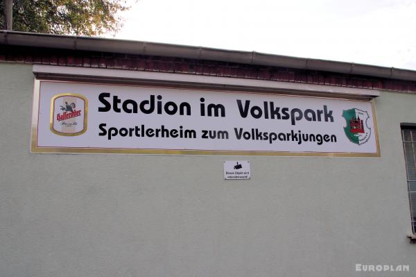 Stadion im Volkspark  - Lutherstadt Wittenberg-Piesteritz