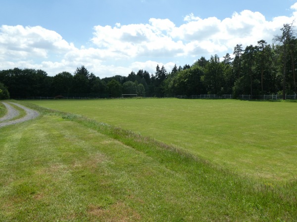 Boisko w Olszanicach obok - Zagrodno-Olszanica