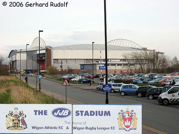 The DW Stadium - Wigan, Merseyside