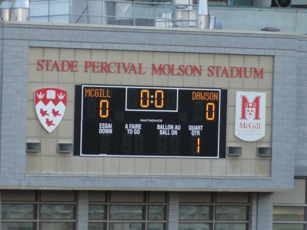 Percival Molson Memorial Stadium - Montréal (Montreal), QC