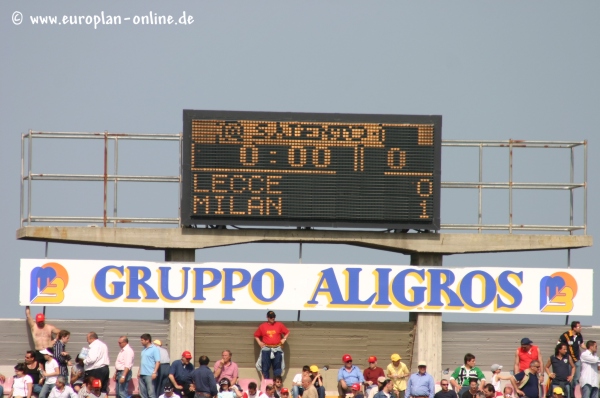 Stadio Ettore Giardiniero - Via del Mare - Lecce