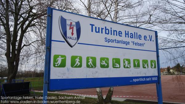 Turbine-Sportplatz - Der Felsen - Halle/Saale-Giebichenstein