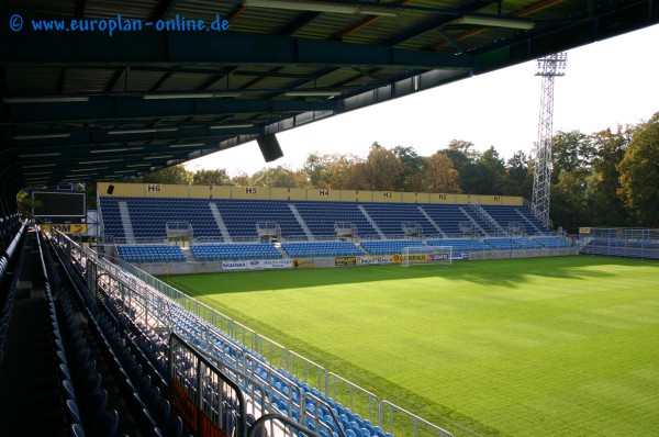 Stadion v Městských sadech - Opava