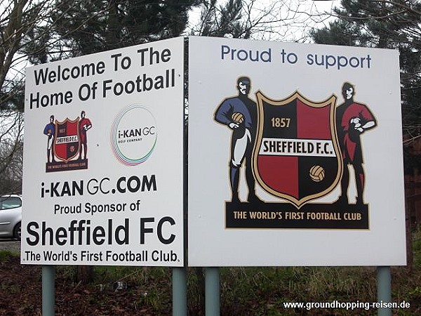 Home of Football Ground - Dronfield, Derbyshire
