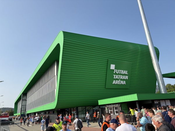 Futbal Tatran Aréna - Prešov