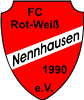 Wappen ehemals FC Rot-Weiß Nennhausen 1990