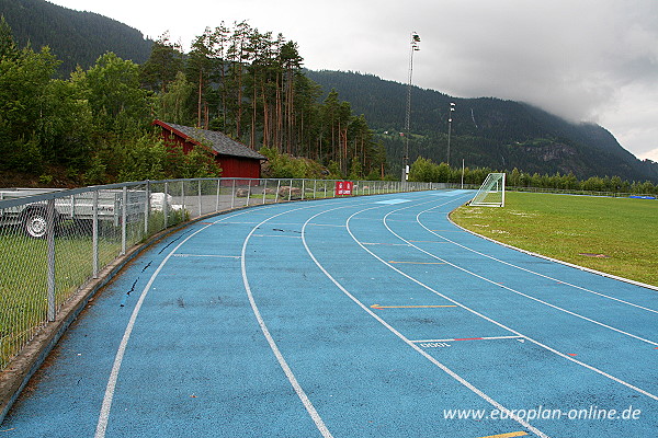 Blåbærmyra friidrettsanlegg - Fagernes/Nord Aurdal 