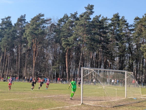 Stadion Sportowy Wyższej Szkoły Policji w Szczytnie boczne boisko - Szczytno
