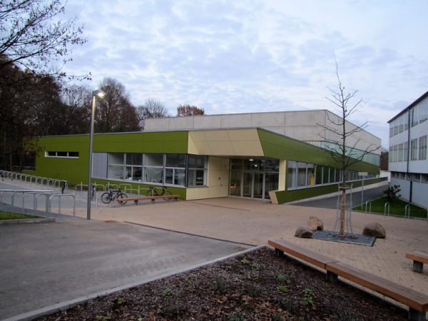 Sporthalle an der Radrennbahn - Leipzig-Kleinzschocher