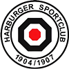 Wappen ehemals Harburger SC 04/07 Rasensport Borussia  97140