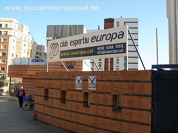 Camp Municipal de Fútbol Nou Sardenya - Barcelona, CT