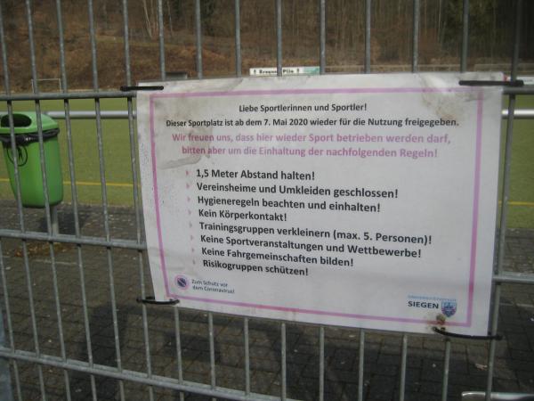 Sportplatz Charlottental - Siegen