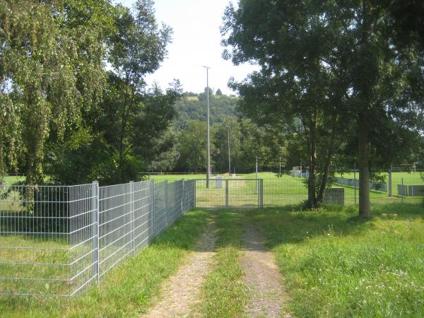 Blick auf den Michaelsberg - in der Bildmitte: Die Michaelskapelle oben auf dem Berg