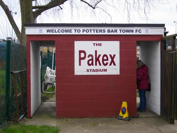 The Parkex Stadium - Potters Bar, Hertfordshire