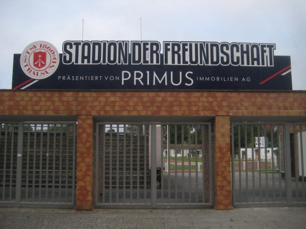 Stadion der Freundschaft präsentiert von Primus Immobilien - Stralsund-Frankenvorstadt