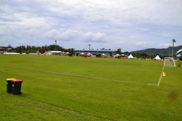 National Soccer Stadium Samoa pitch 2 - Apia