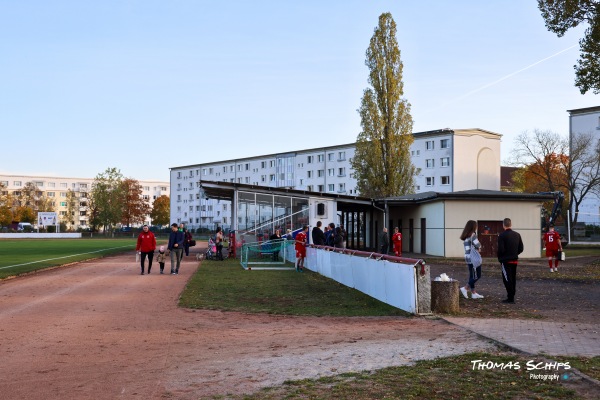 Stadion Heinrichslust im Sportkomplex - Schwedt/Oder