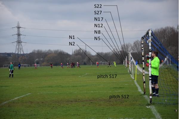 Hackney Marshes pitch N2 - Hackney Wick, Greater London