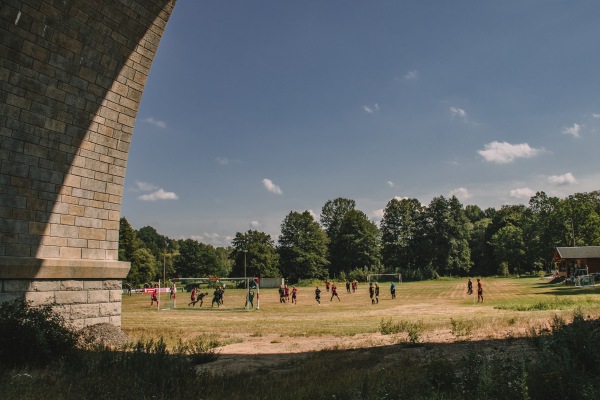 Sportplatz an der Göltzschtalbrücke - Lengenfeld/Vogtland-Weißensand